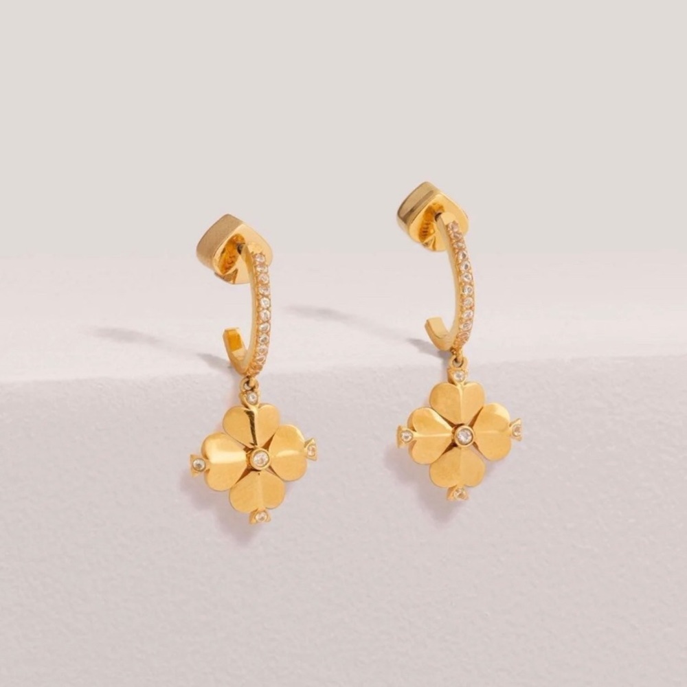Kate Spade Legacy Logo Drop Earrings
